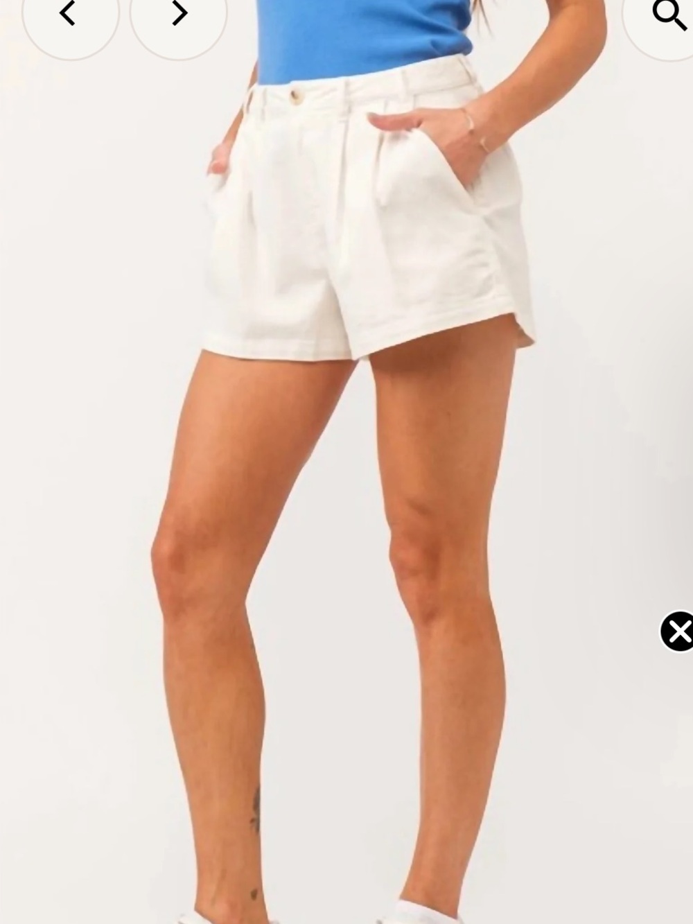 NWOT Catalina High Rise Shorts by boutique brand Dear John